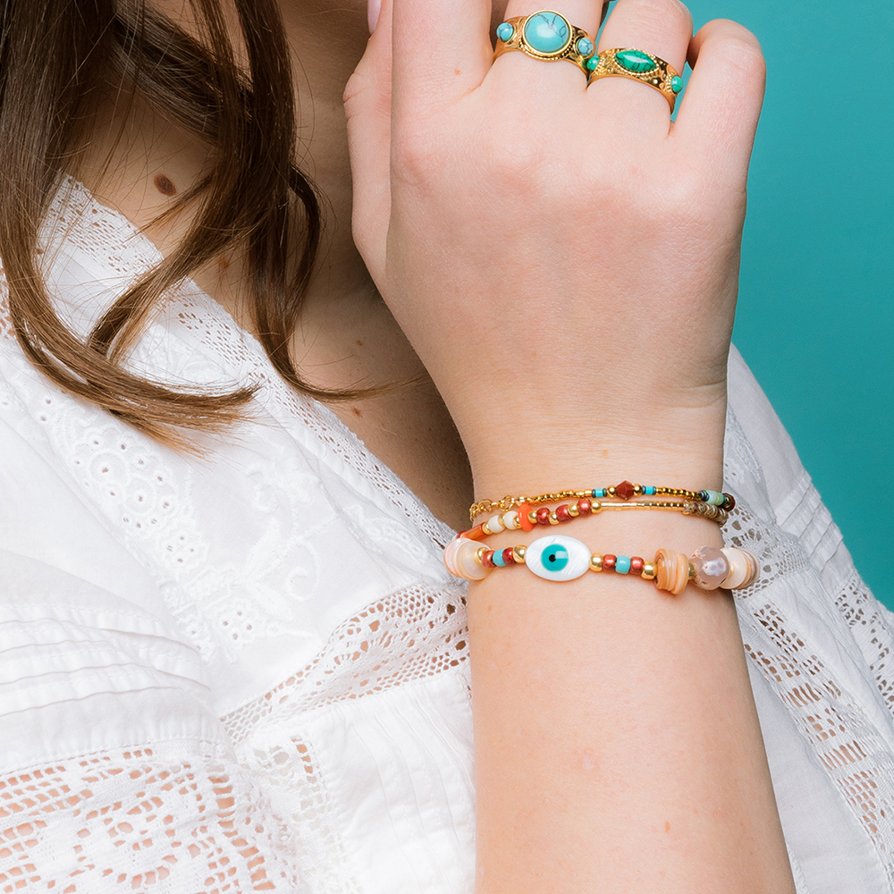 Hypnochic Vamos Summer bracelet œil bleu profond