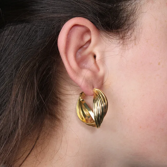 HYPNOCHIC Boucles Créole Acier boucles oreilles inoxydable
