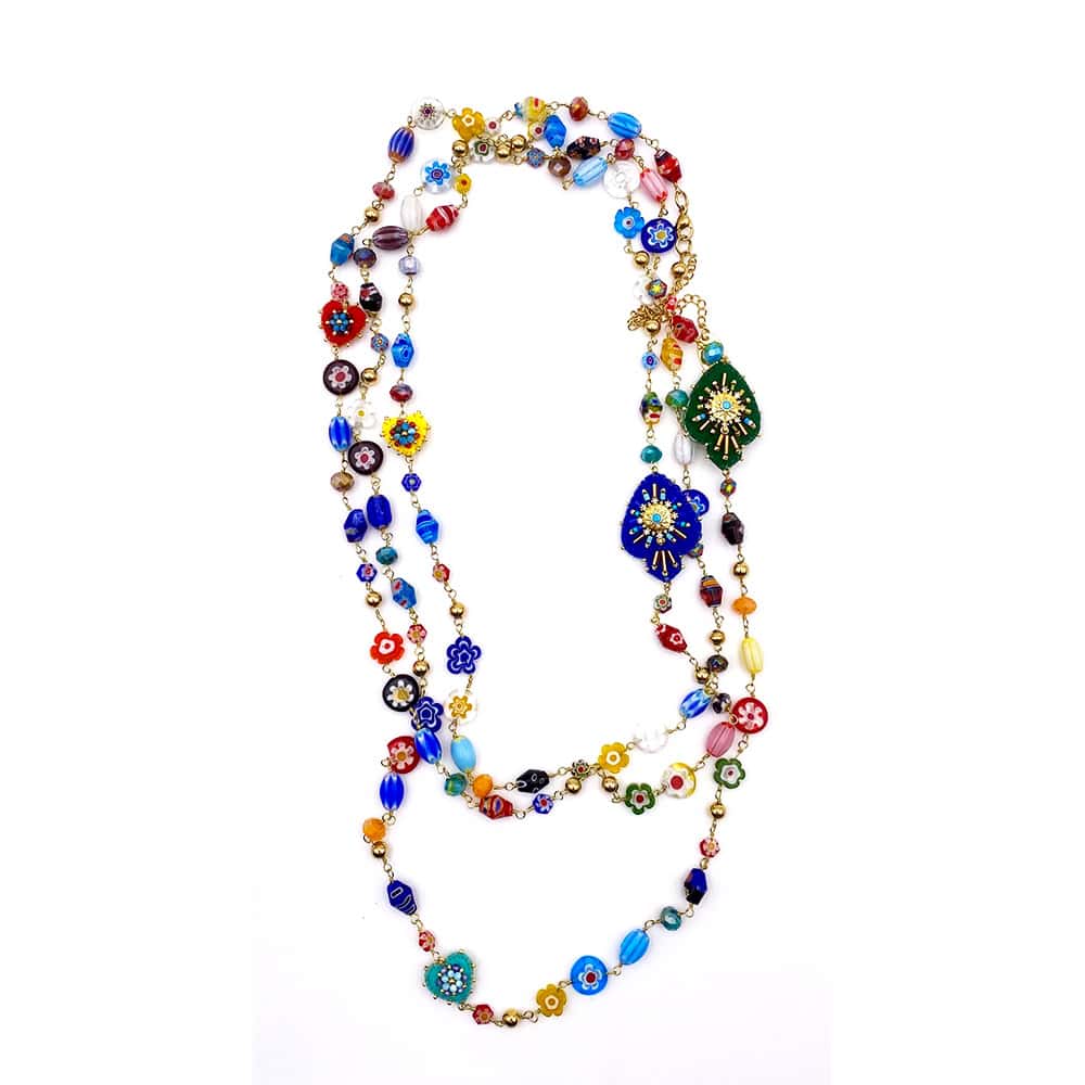 HYPNOCHIC Sautoirs Murano Julia collier long verre