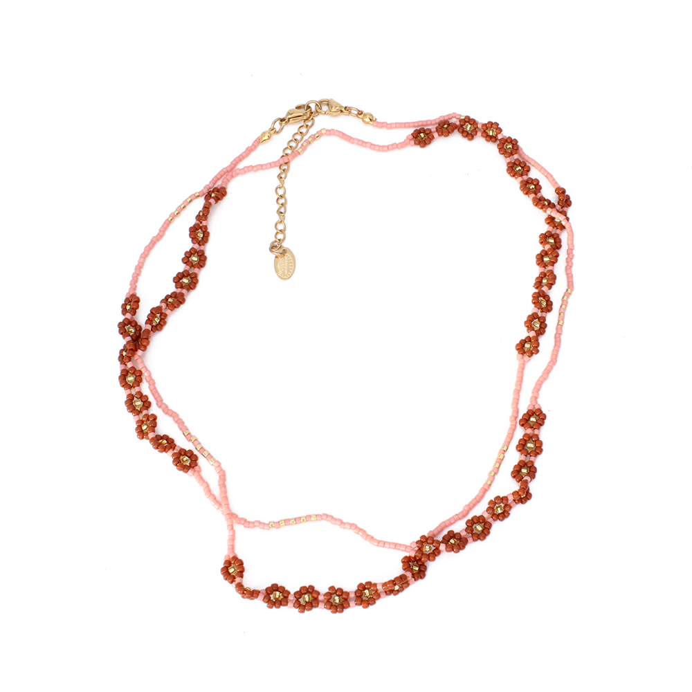 Hypnochic Pétale Duo collier fantaisie femme