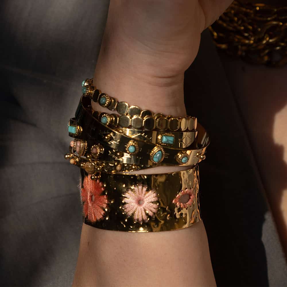 HYPNOCHIC Drop bracelet jonc fantaisie rigide créateur