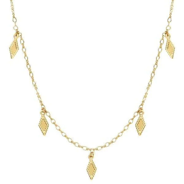 Leticia Ponti Gayane choker ras de cou or pampilles