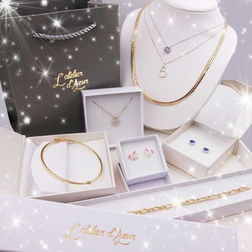 L'Atelier d'Azur Pendentif Croix Occitane Or 18K + Chaînes