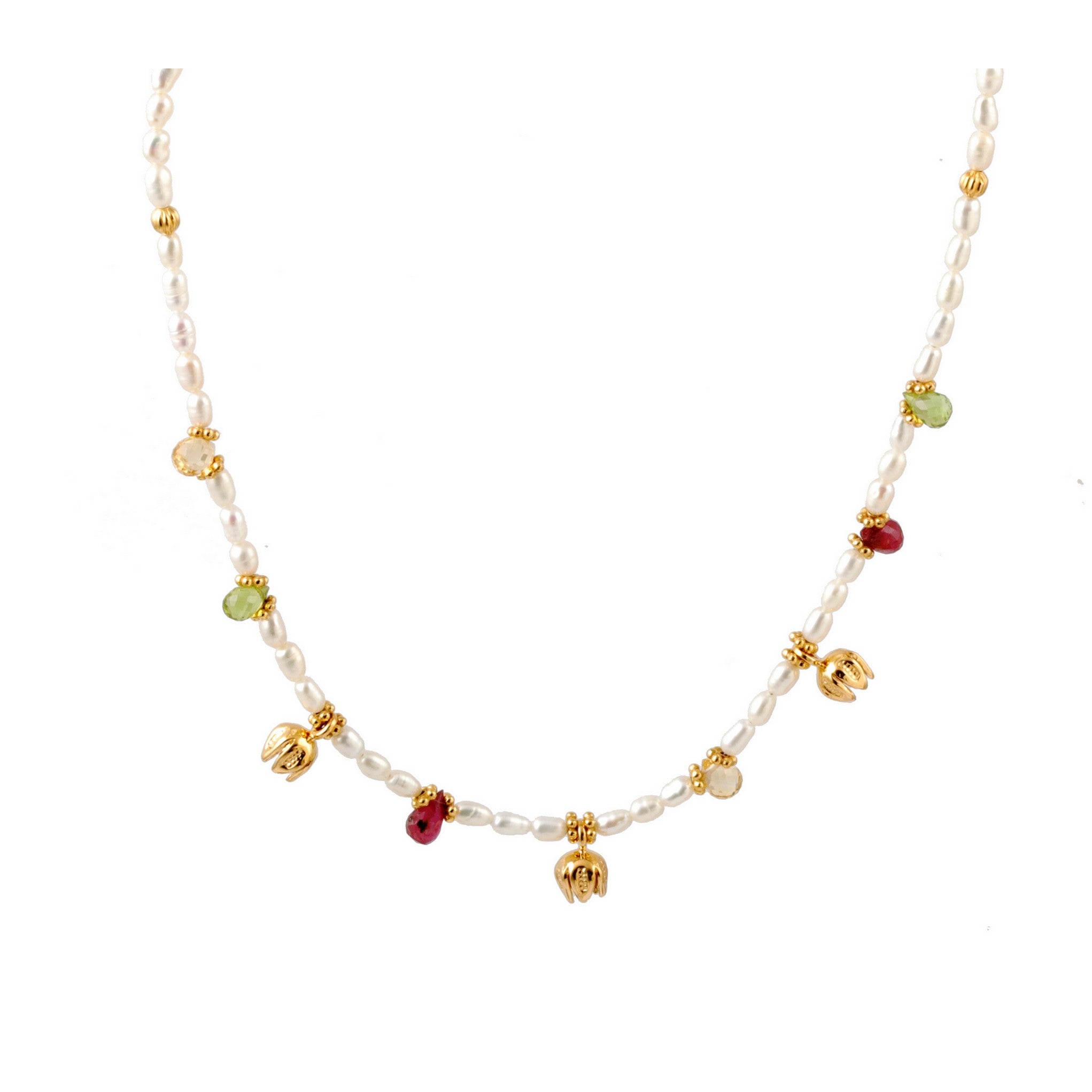 Leticia Ponti Colliers Garden collier perles eau douce