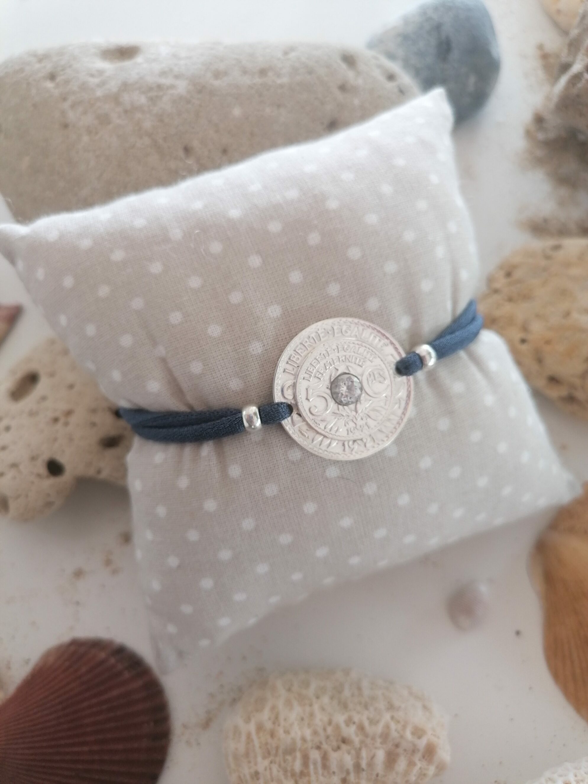 Le P’tit Franc Toi & Moi bracelet 2 pièces zirconium