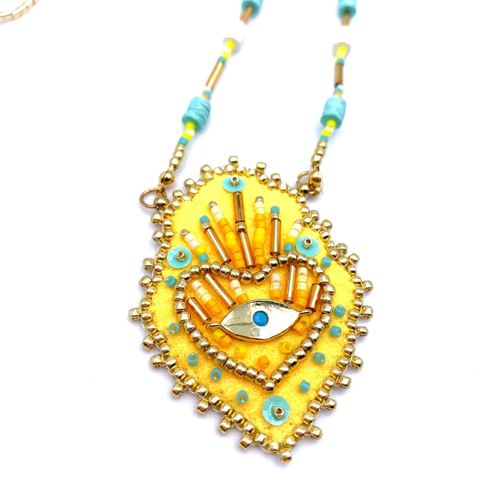 Hypnochic Marta collier ex voto perles Miyuki