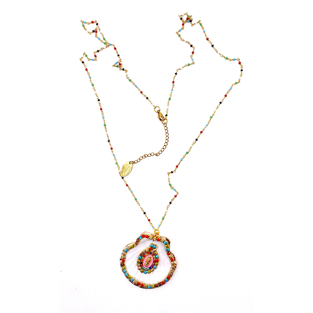 Hypnochic Sautoir Long Coquillage sautoir coquillage femme