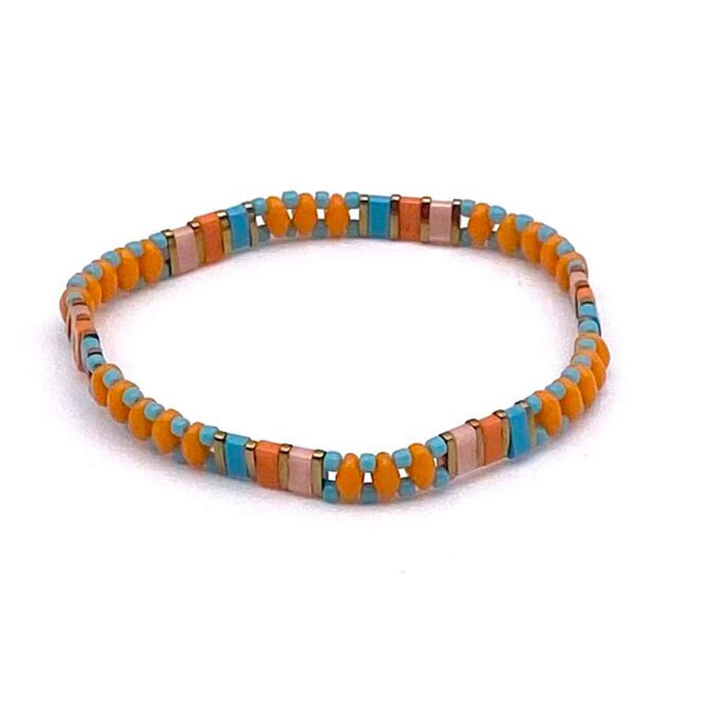 Hypnochic Bracelets Bracelet Tila Olive Perles Femme