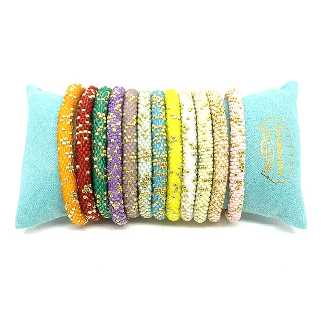 HYPNOCHIC Donuts Mix bracelet népalais perles Miyuki