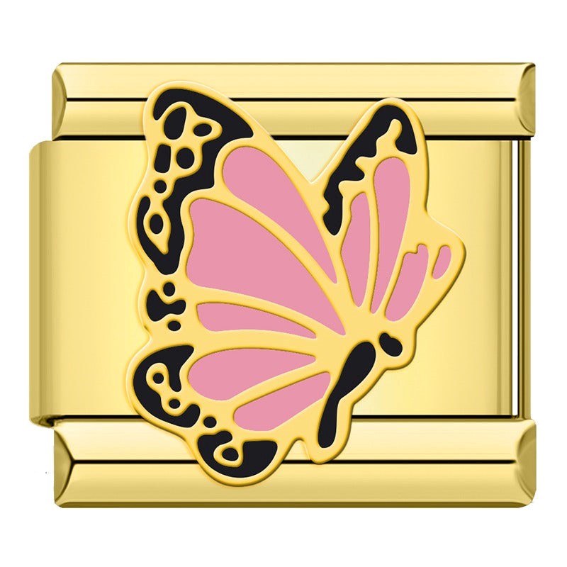 Les Ailes de Gloria Nos Wings Butterfly charm papillon argenté