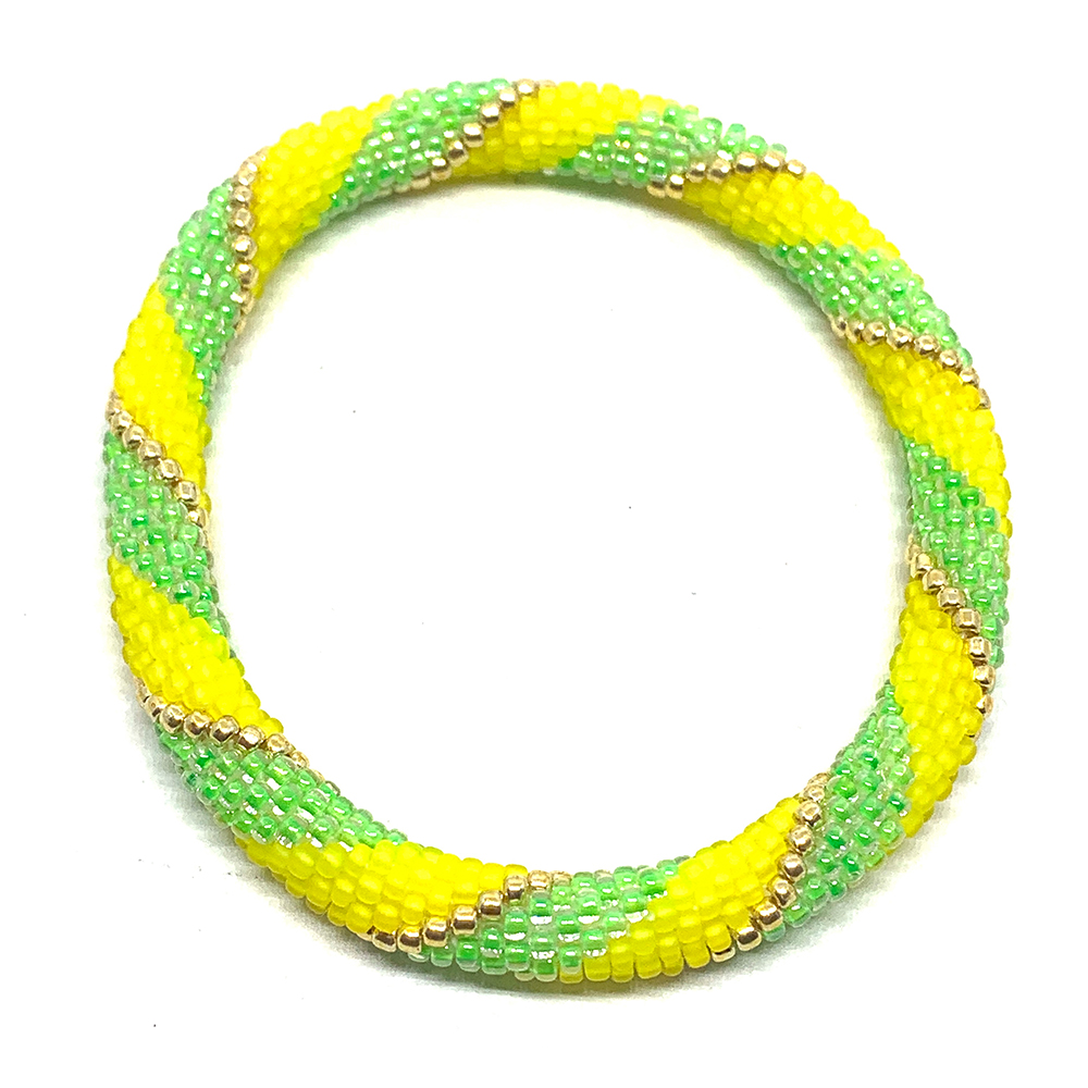 Hypnochic Donuts Rainbow bracelet népalais perles Miyuki