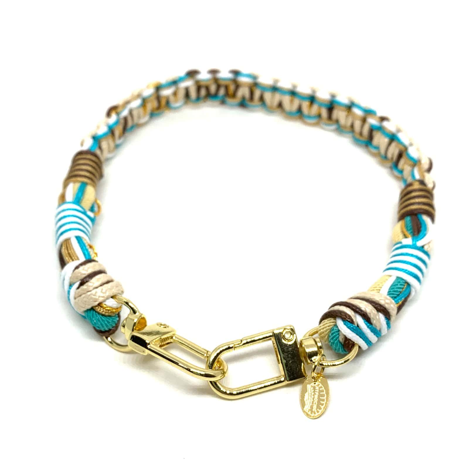 Hypnochic Gais cordon téléphone 32 cm turquoise beige
