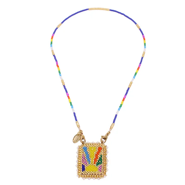 HYPNOCHIC Rainbow Miuyki Collier multicolore