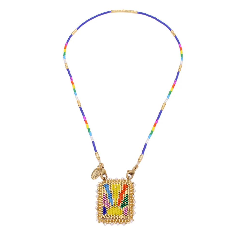 HYPNOCHIC Rainbow Miuyki Collier multicolore