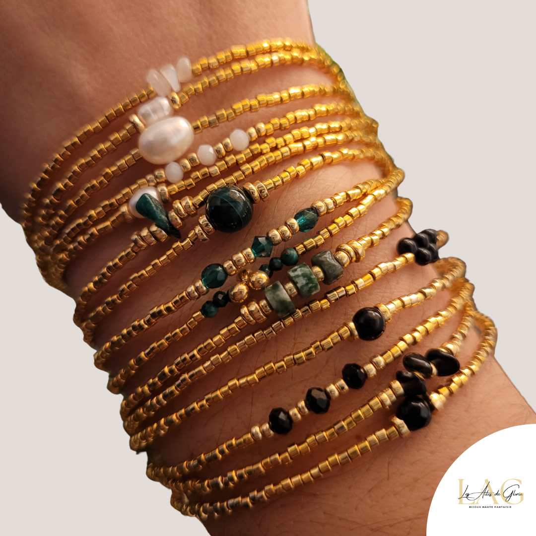 Les Ailes de Gloria Précieuses bracelet manchette large femme