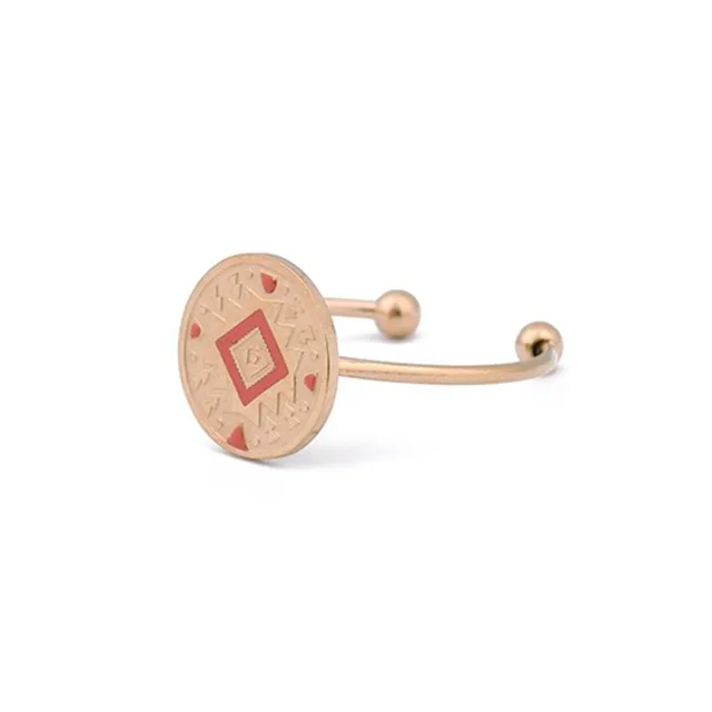 Hypnochic Bohème bague ajustable fantaisie sans nickel