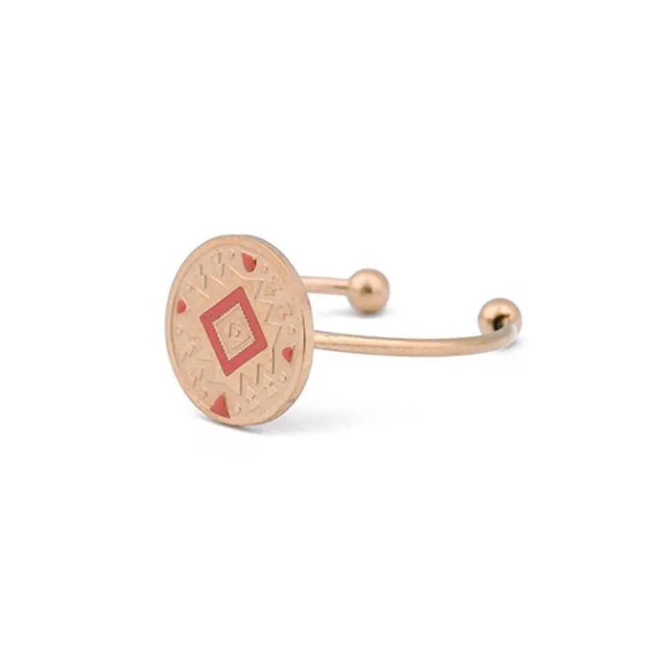 Hypnochic Bohème bague ajustable fantaisie sans nickel