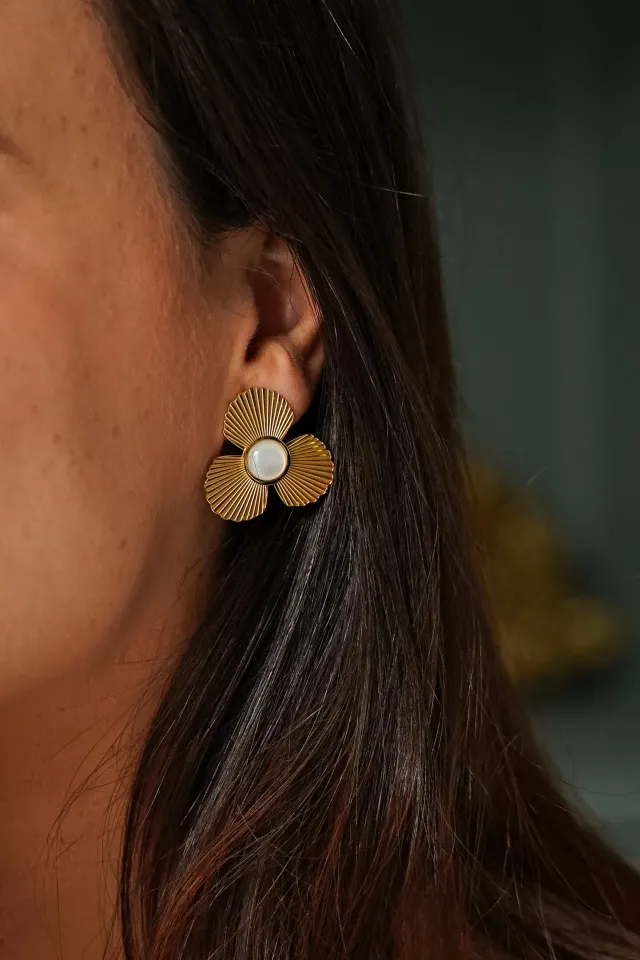 Pachanana Ysaé Boucles d'oreilles acier inoxydable