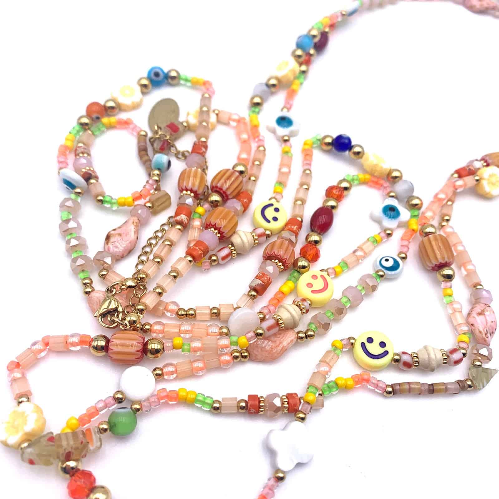 HYPNOCHIC Baia sautoir long perles Miyuki 2 m multicolore