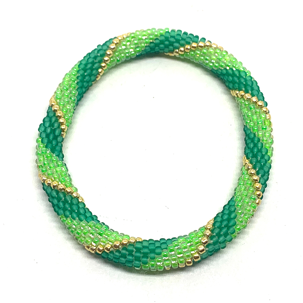 Hypnochic Donuts Rainbow bracelet népalais perles Miyuki