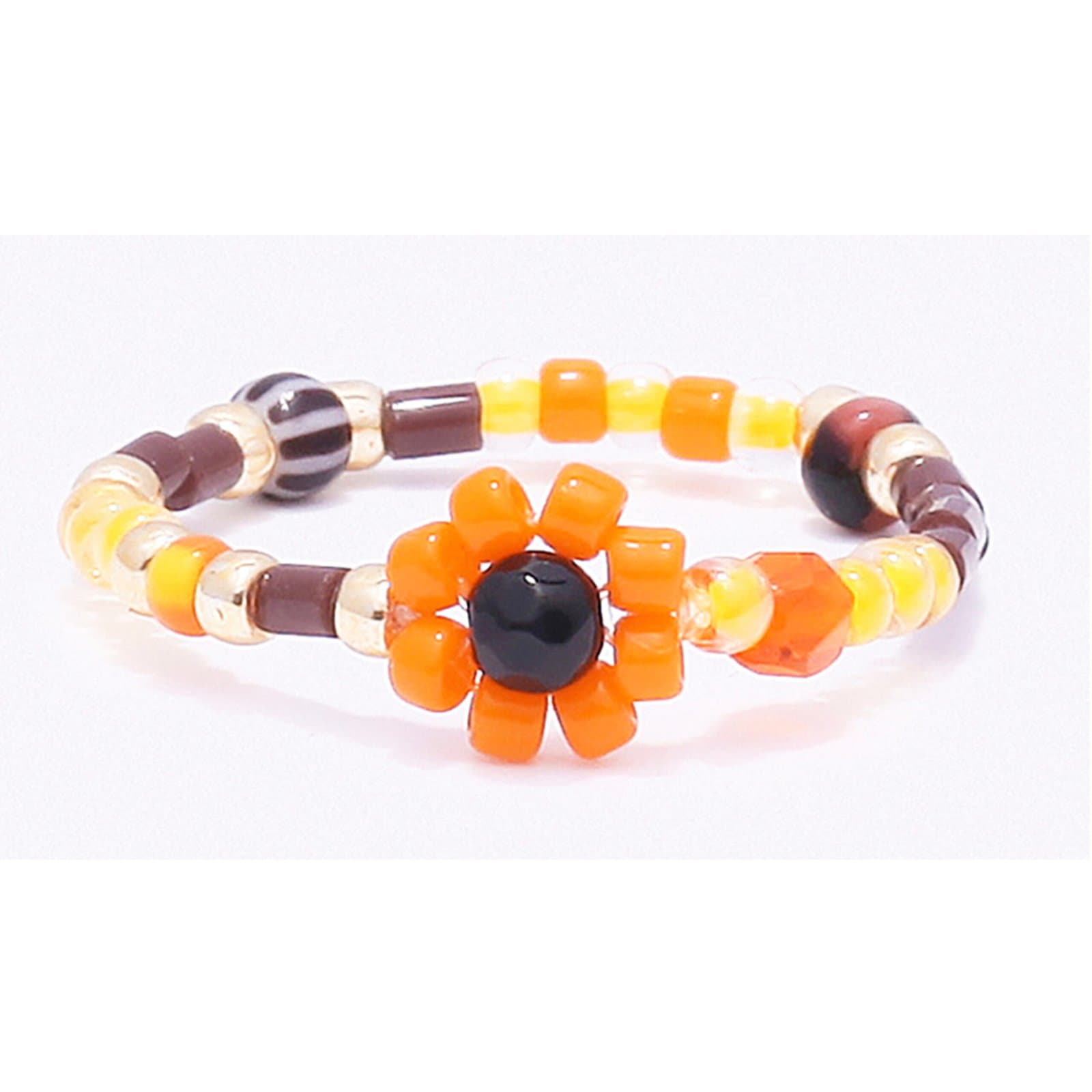 Hypnochic Marguerite Bague Fleur Femme Bijou Fantaisie
