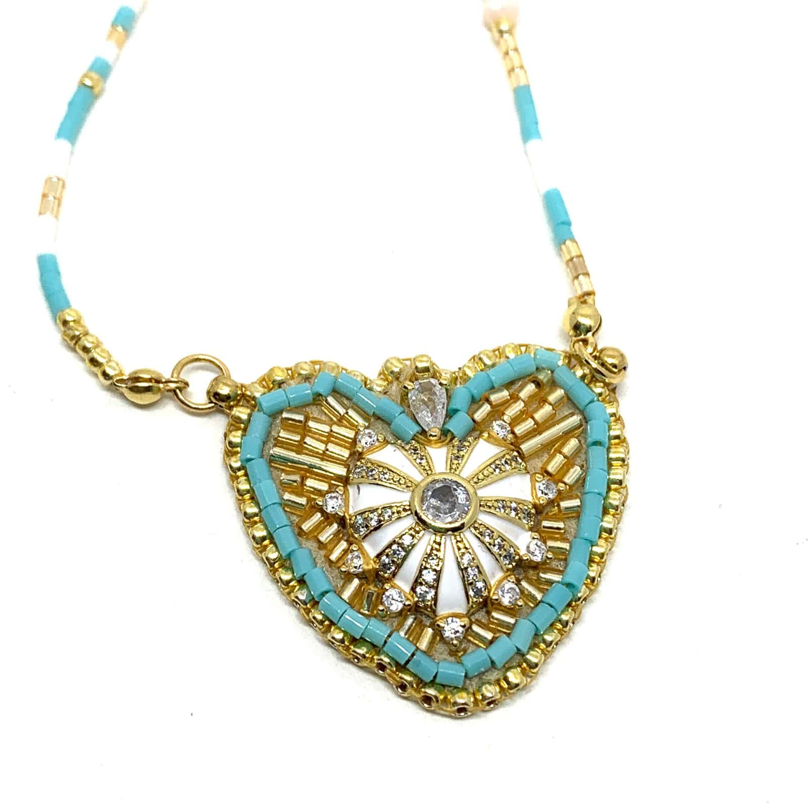 Hypnochic Anna collier pendentif ex-voto 40 cm