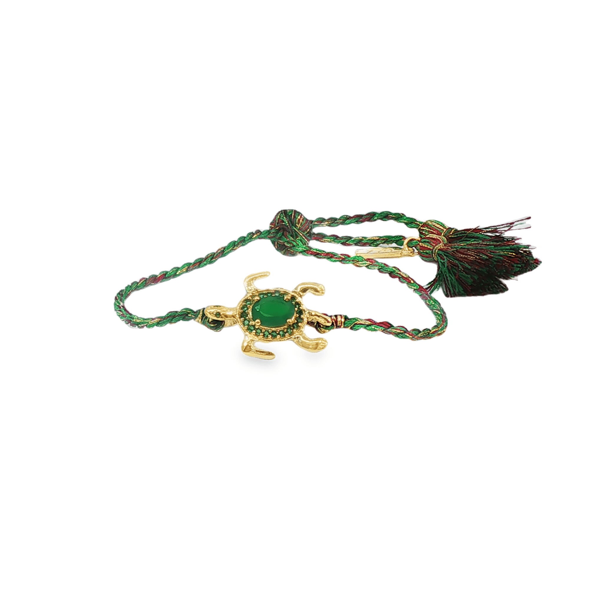 Leticia Ponti Tortue Tiny bracelet quartz rose plaqué or
