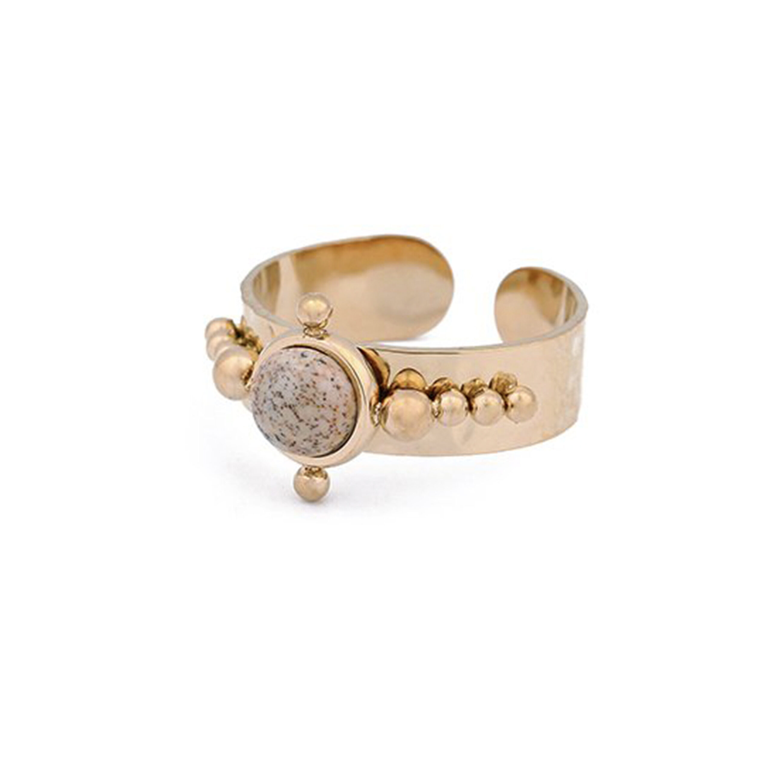 HYPNOCHIC Bohème bague ajustable pierre naturelle
