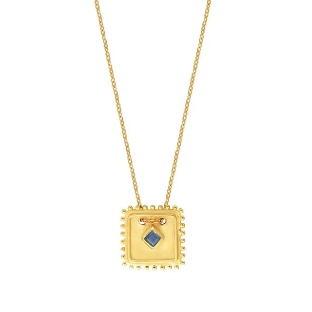 Leticia Ponti Colliers Costanza collier labradorite 40 cm