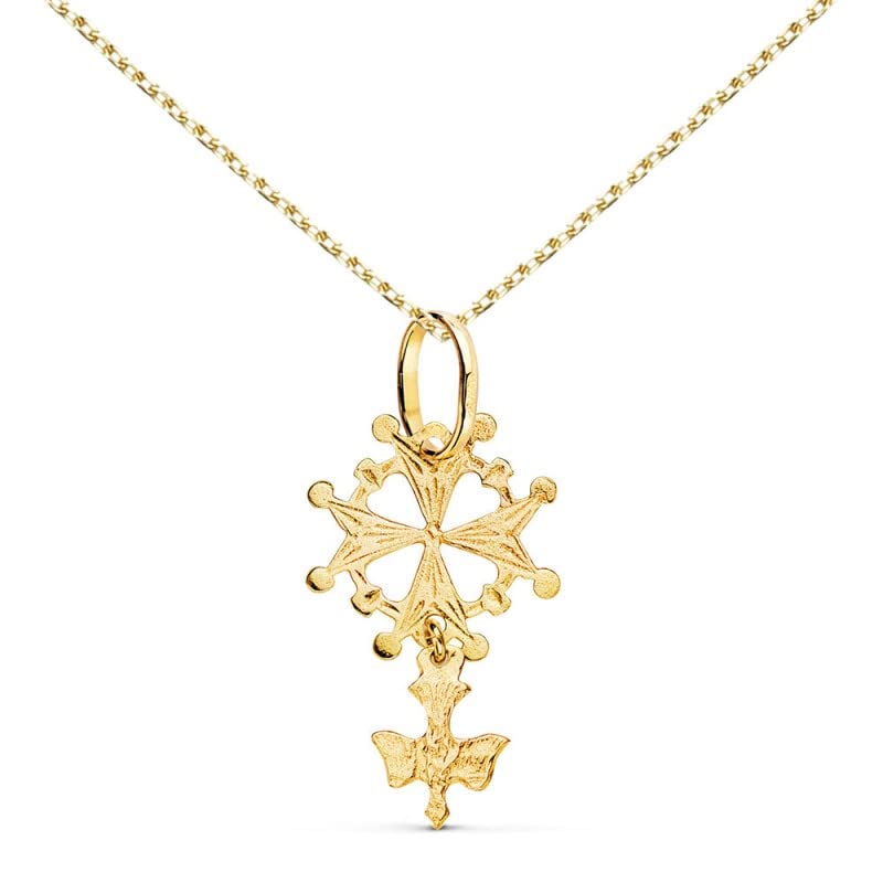 L'Atelier d'Azur Collier Croix Huguenote Or 18 Carats 750