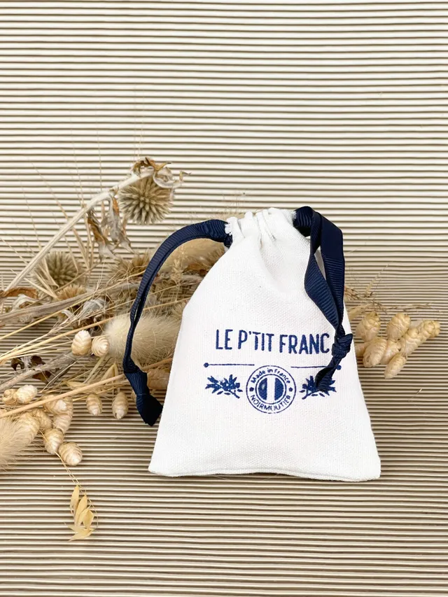 Le P’tit Franc Tote bags sachet coton emballage cadeau 7x9 cm