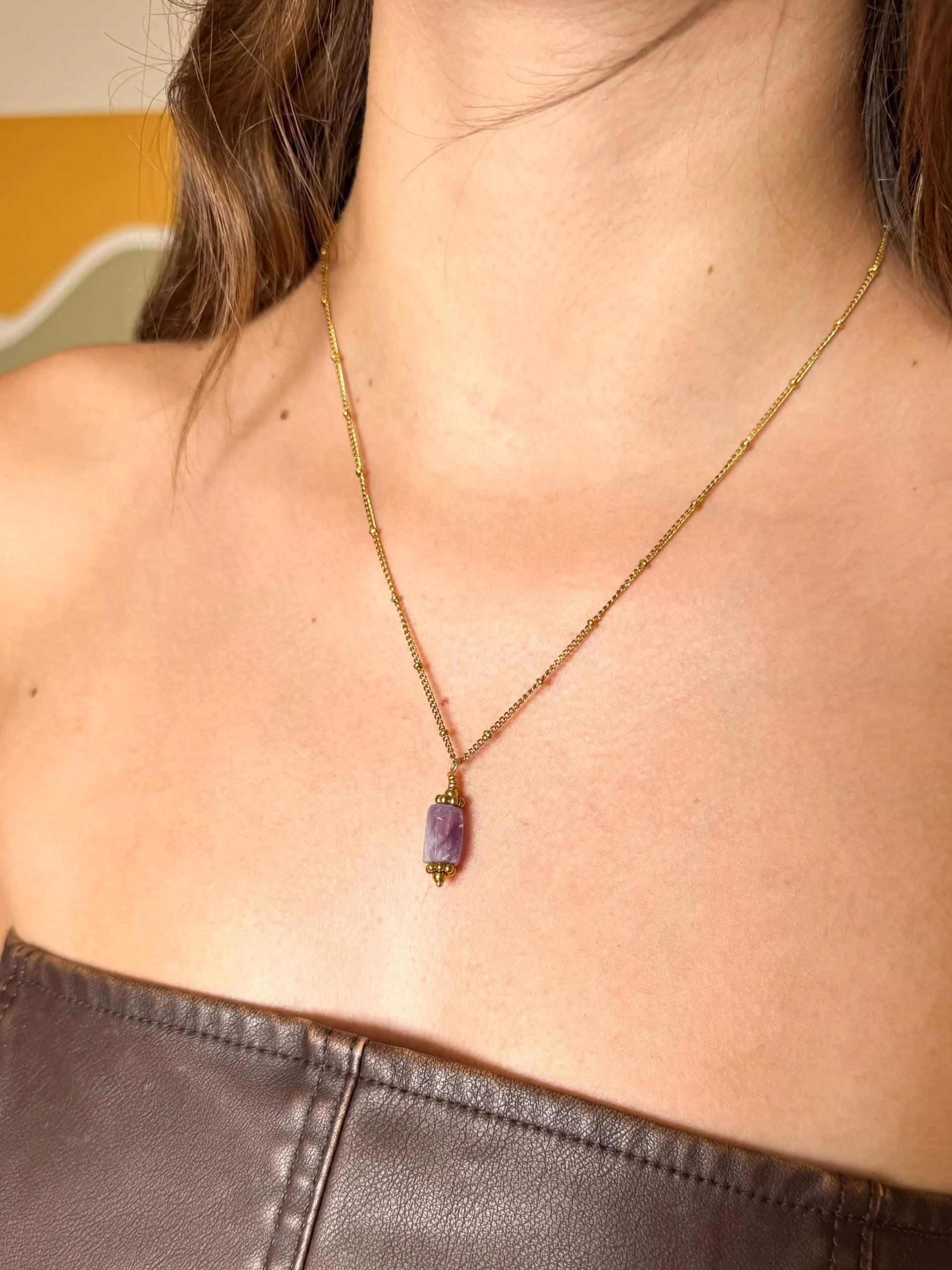 Pachanana Talisman collier acier inoxydable