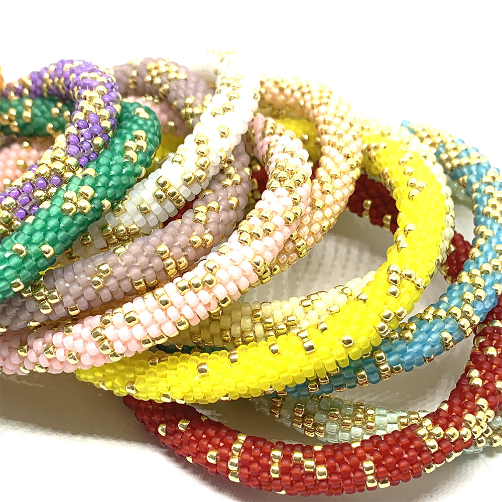 HYPNOCHIC Donuts Mix bracelet népalais perles Miyuki