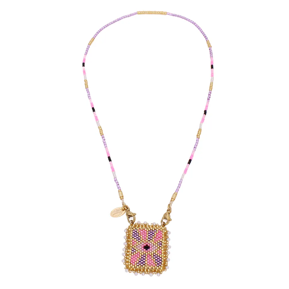 Hypnochic Eyes Miuyki collier perles yeux bleus