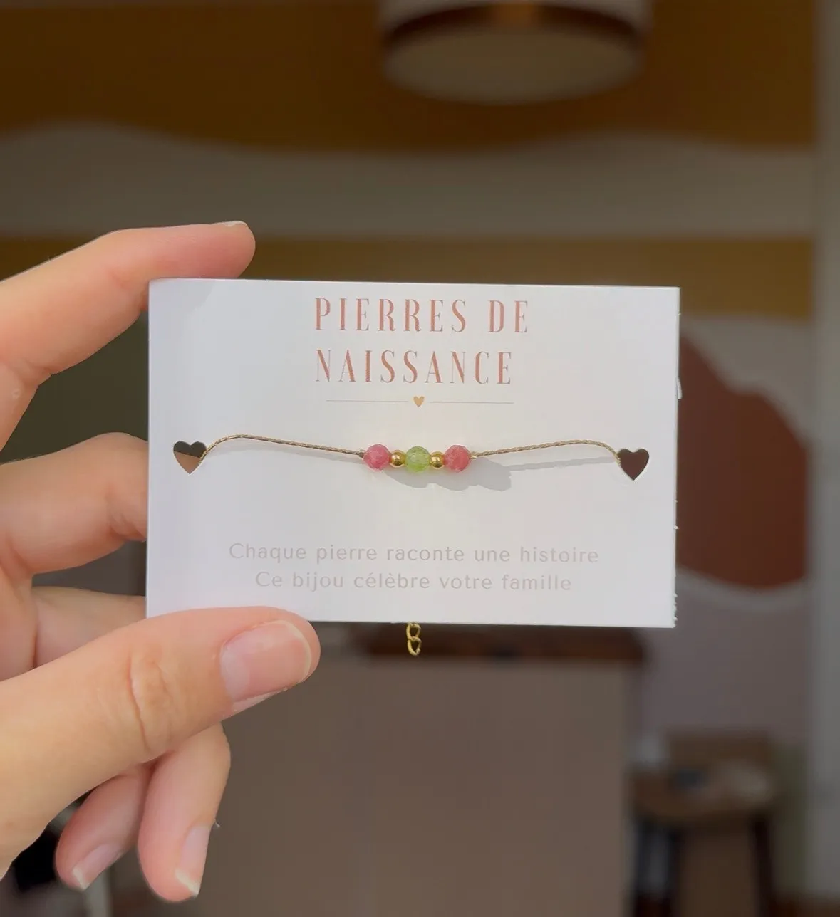 Pachanana Bracelet Famille Pierres de Naissance bracelet maman