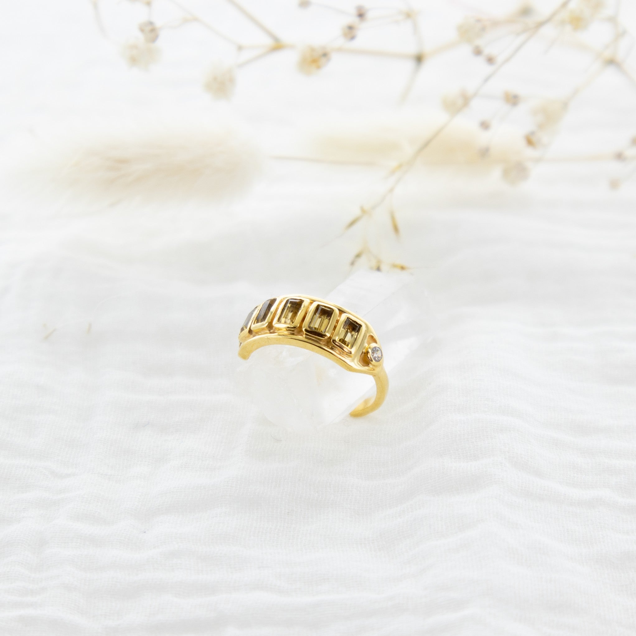 Leticia Ponti Angie N°2 bague améthyste citrine
