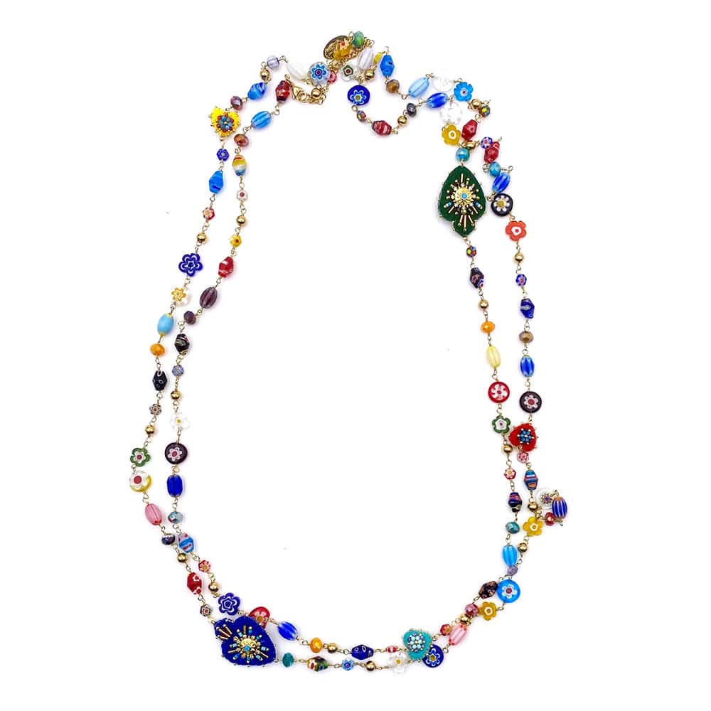 HYPNOCHIC Sautoirs Murano Julia collier long verre
