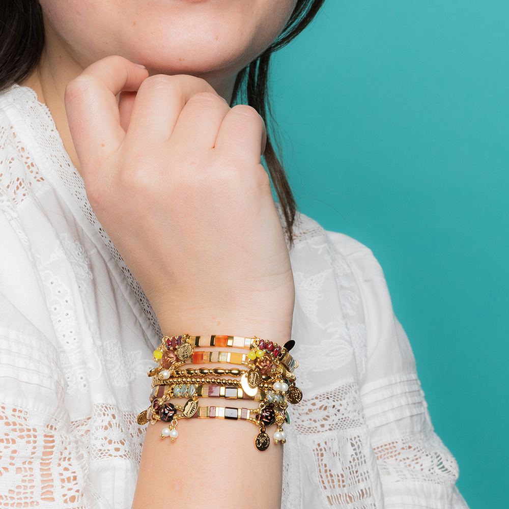 Hypnochic Bracelets Bracelet Tila Perles de Culture Femme