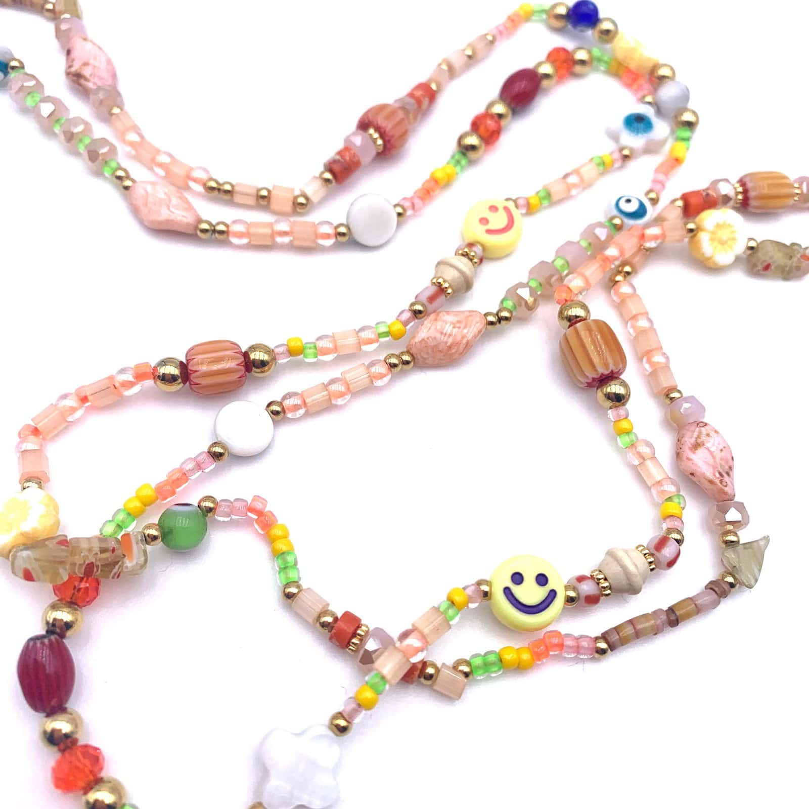 HYPNOCHIC Baia sautoir long perles Miyuki 2 m multicolore
