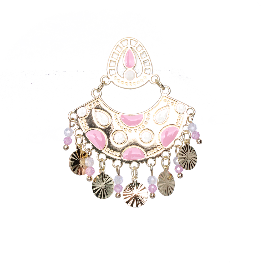 Hypnochic boucles d'oreilles pendantes multicolores