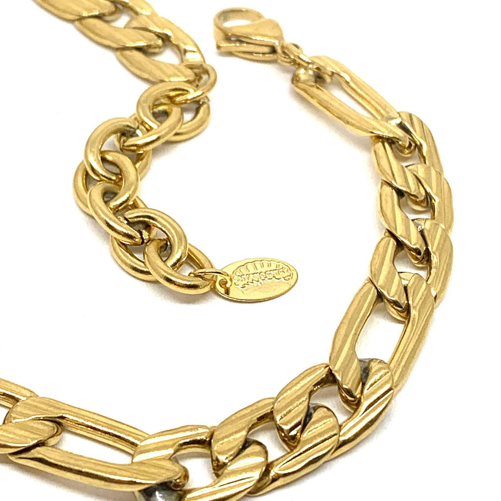 Hypnochic Mira Elsa Maillon collier doré acier 40 cm