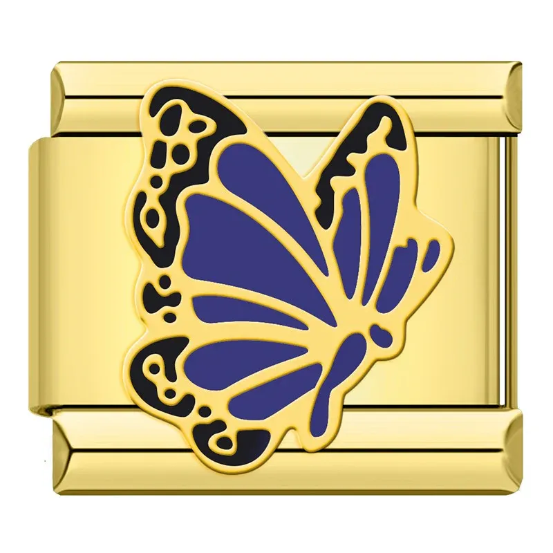 Les Ailes de Gloria Nos Wings Butterfly charm papillon argenté