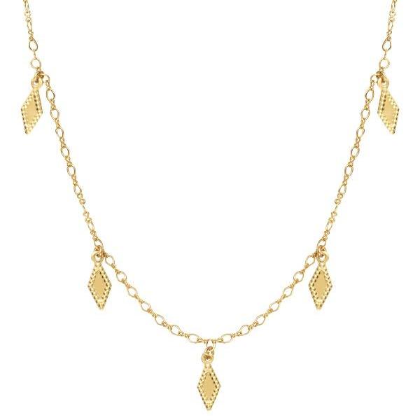 Leticia Ponti Gayane choker ras de cou or pampilles