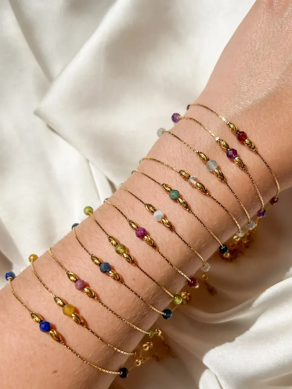 Pachanana Bracelet Pierres de Naissance bracelet femme à offrir