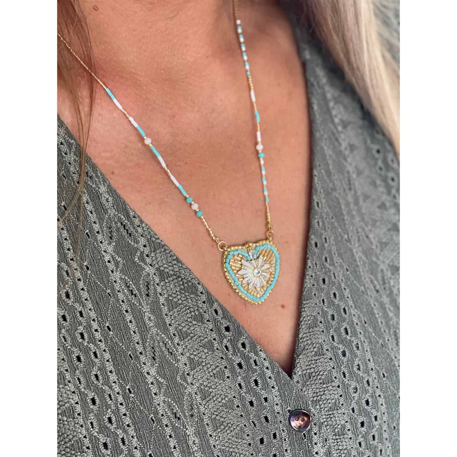 Hypnochic Anna collier pendentif ex-voto 40 cm