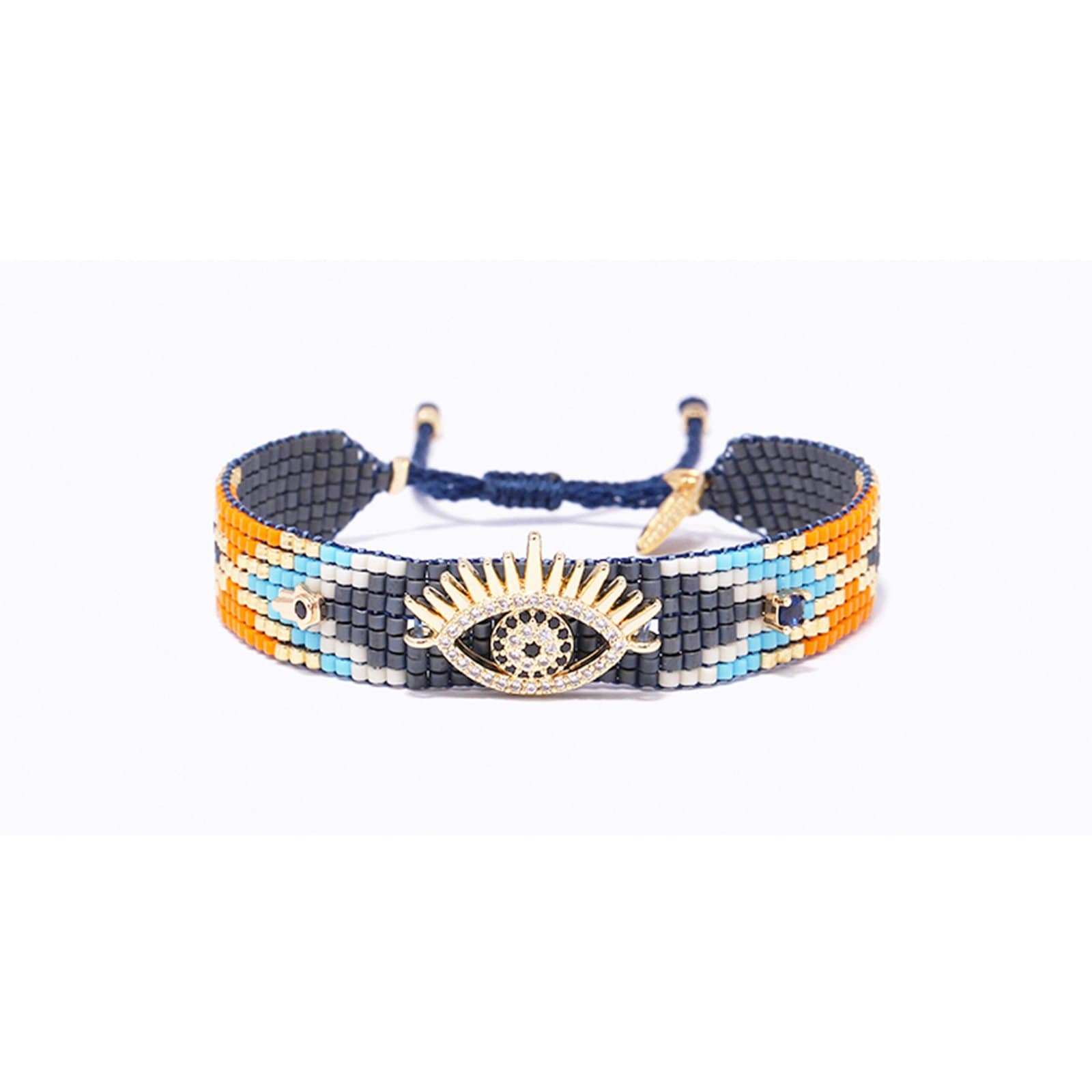 HYPNOCHIC Eyes Bracelet fantaisie Miyuki Symbole poignet