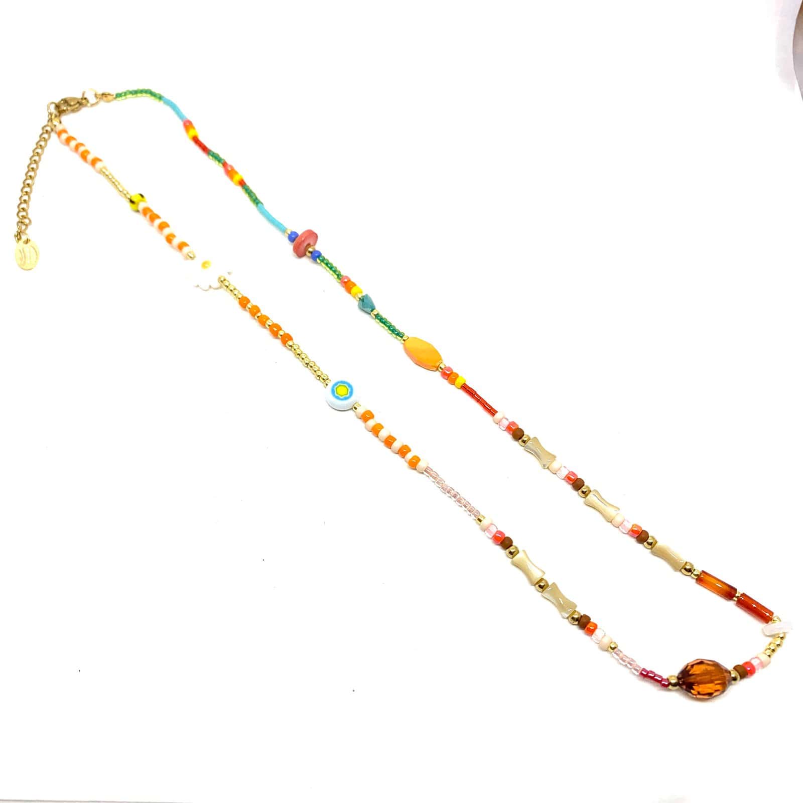 Hypnochic Summer collier perles Miyuki 40 cm