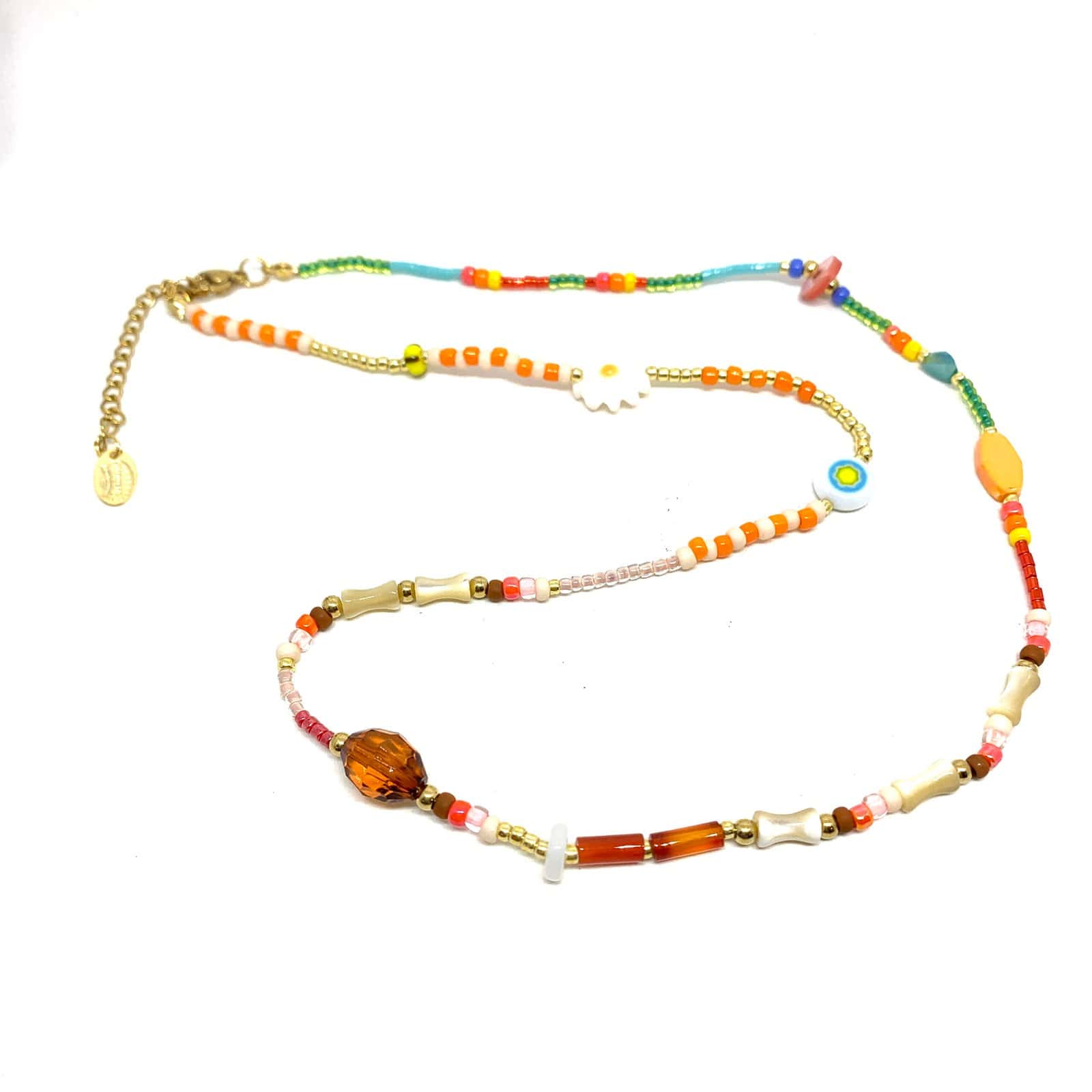 Hypnochic Summer collier perles Miyuki 40 cm