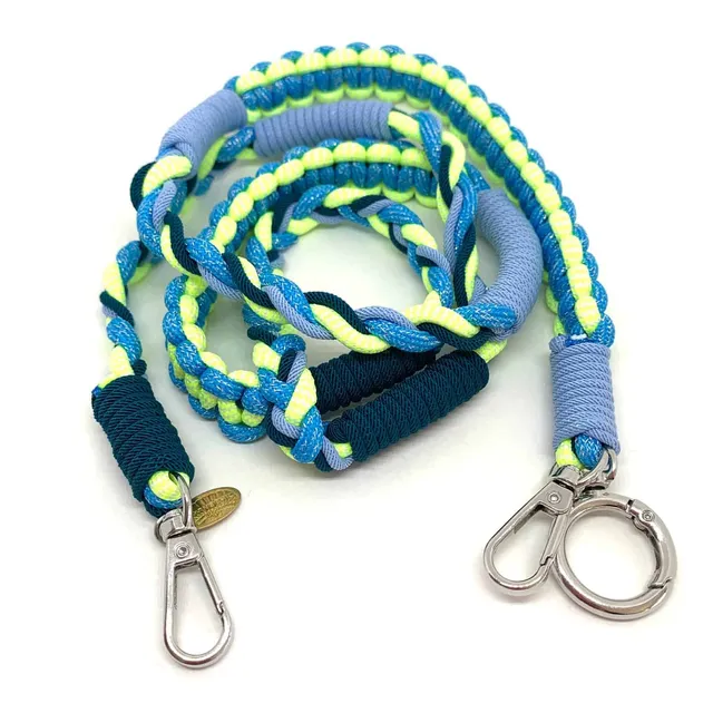 HYPNOCHIC cordon de téléphone tressé bleu ciel 120 cm