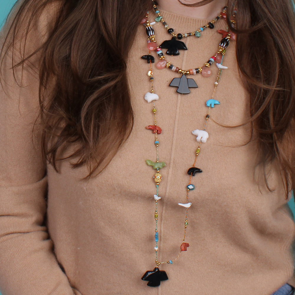 HYPNOCHIC Sautoirs Fetiche Multi Fil collier long